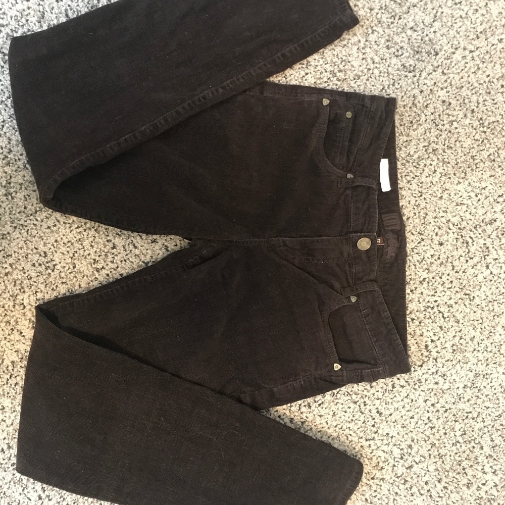 brown corduroy pants